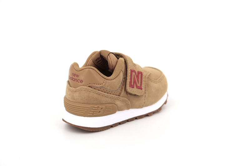New balance enf baskets 574 marron0819802_4