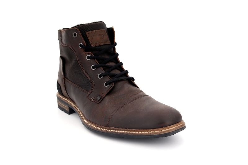 Bullboxer boots et bottines tornade marron0837901_2