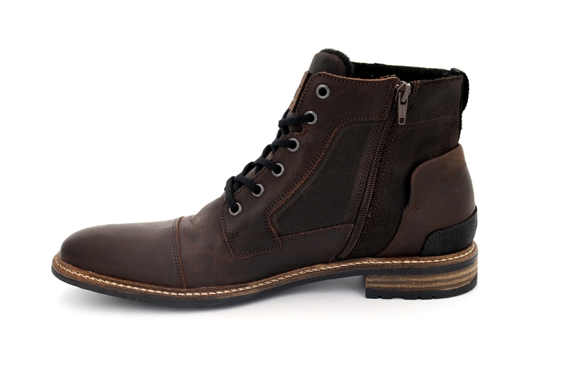 Bullboxer boots et bottines tornade marron0837901_3