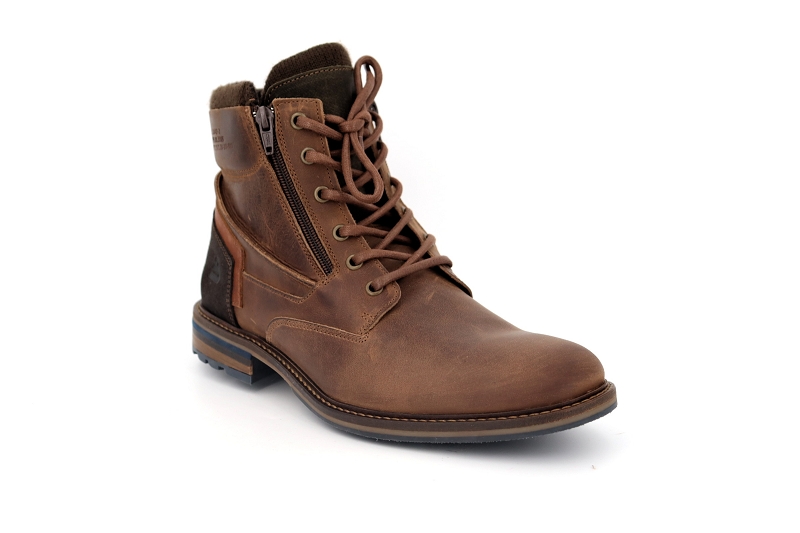 Bullboxer boots et bottines pierre marron0838102_2