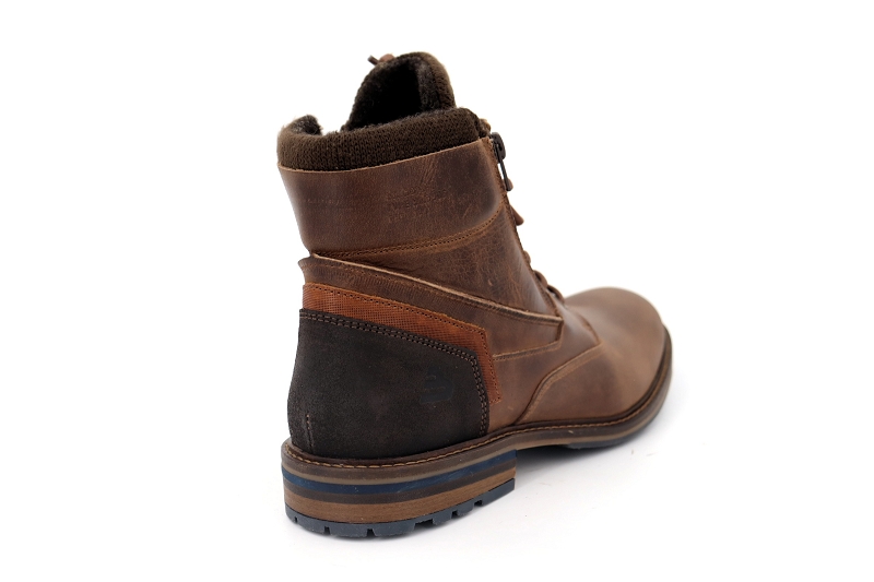 Bullboxer boots et bottines pierre marron0838102_4