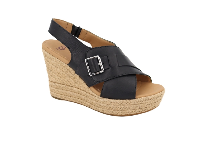 Ugg sandales nu pieds claudeen noir0967702_2