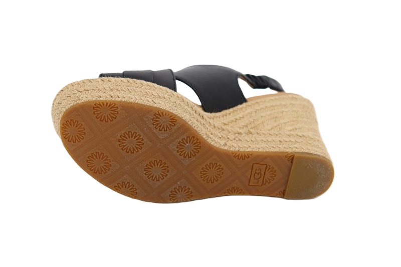 Ugg sandales nu pieds claudeen noir0967702_5