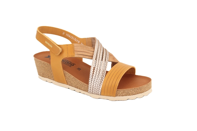 Mephisto f sandales nu pieds renza marron0969702_2