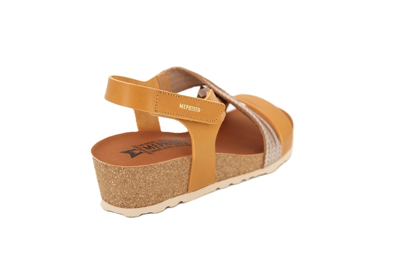 Mephisto f sandales nu pieds renza marron0969702_4