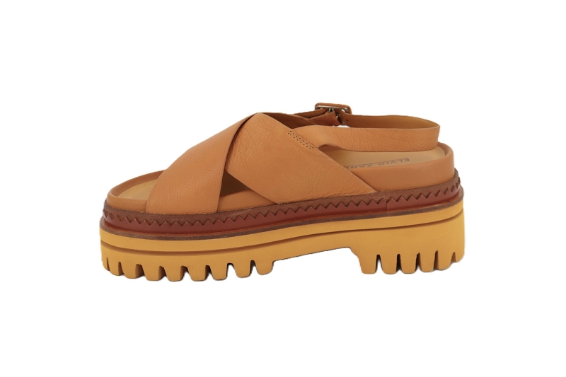 Elvio zanon sandales nu pieds cranc marron0974901_3