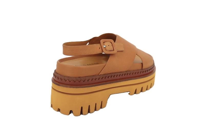 Elvio zanon sandales nu pieds cranc marron0974901_4