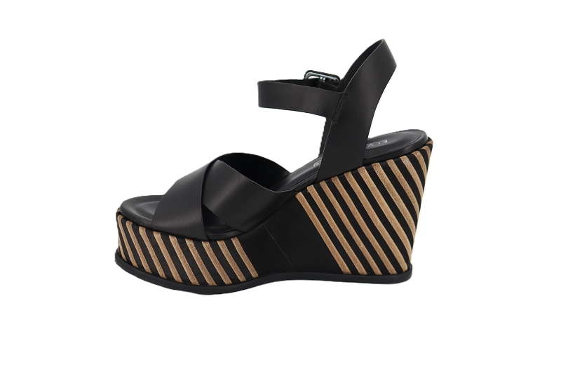 Elvio zanon sandales nu pieds phare noir0975201_3