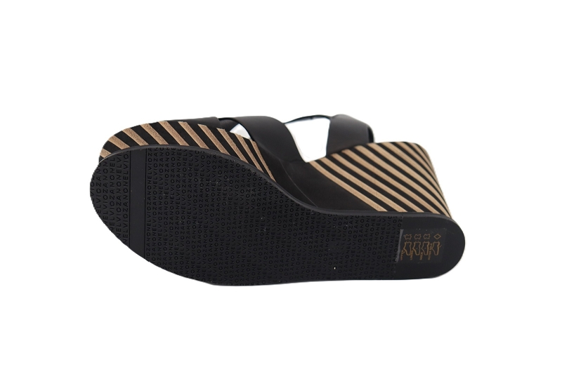 Elvio zanon sandales nu pieds phare noir0975201_5