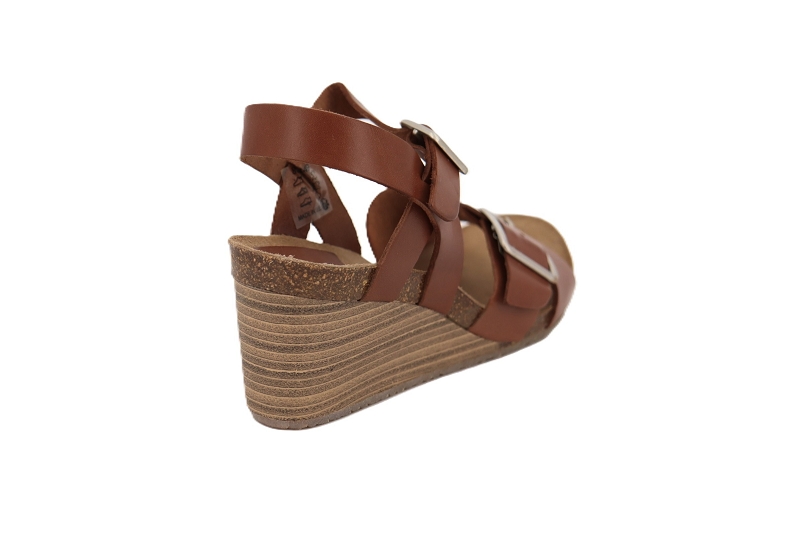 Kickers sandales nu pieds spainstrap marron0990601_4