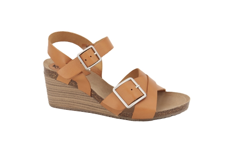 Kickers sandales nu pieds spainstrap jaune0990602_2
