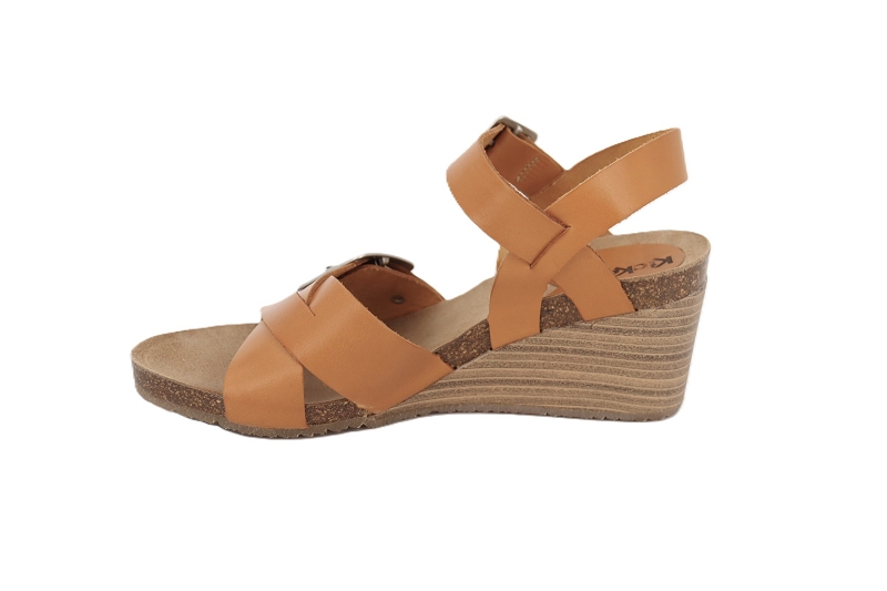 Kickers sandales nu pieds spainstrap jaune0990602_3