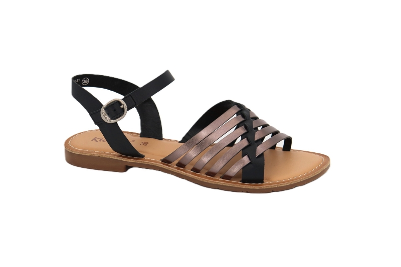 Kickers sandales nu pieds etcetera noir0990902_2