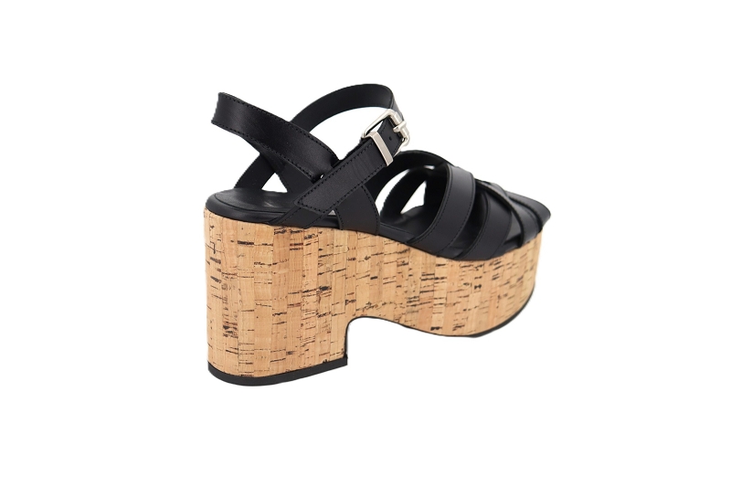 Pertini sandales nu pieds floral noir0999302_4