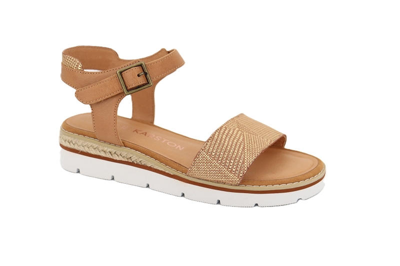 Emilie karston sandales nu pieds kikin marron1000401_2