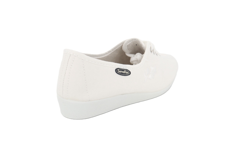 Semelflex chaussons pantoufles java blanc1004102_4