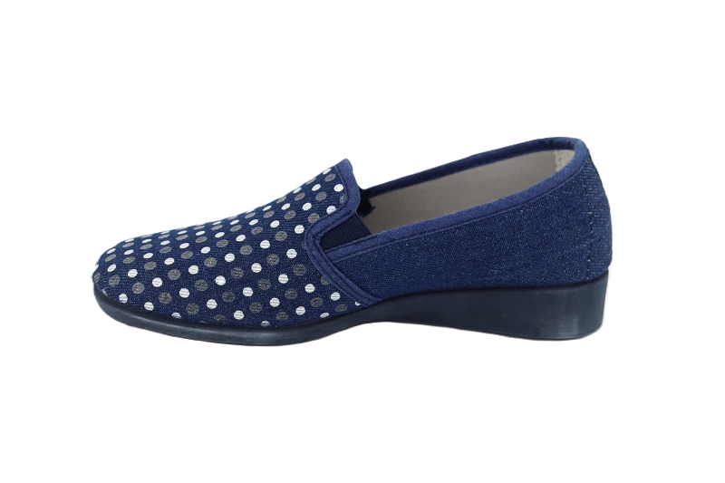 Semelflex chaussons pantoufles marie adele bleu1004301_3