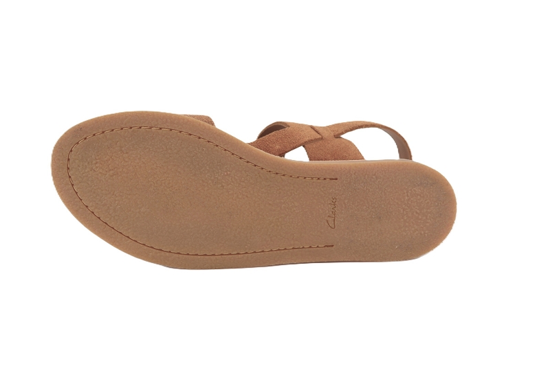 Clarks sandales nu pieds karsea strap marron1010202_5