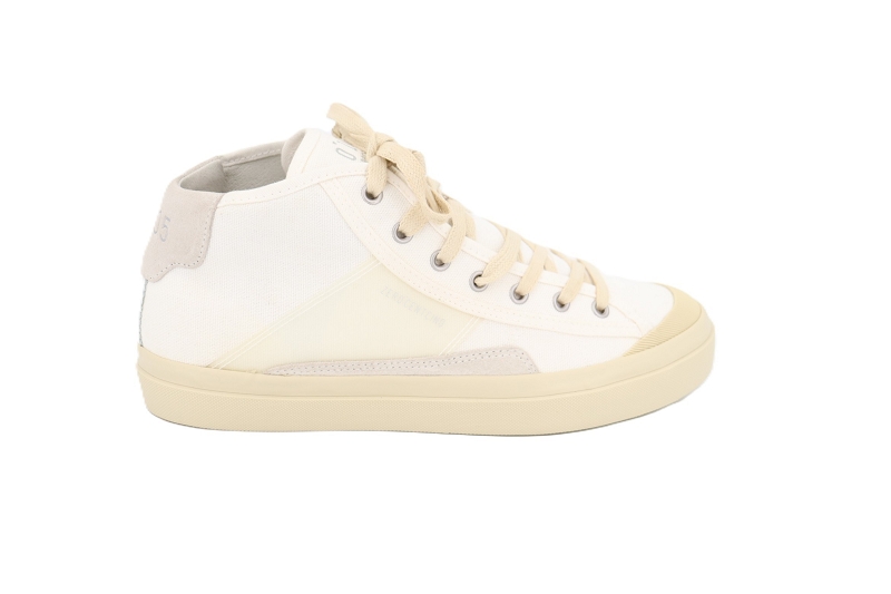 0105 baskets montantes opal blanc