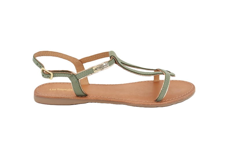 Les tropeziennes sandales nu pieds habuc vert