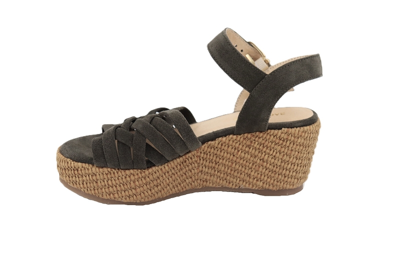 Schmoove woman sandales nu pieds luna sunset vert1029302_3