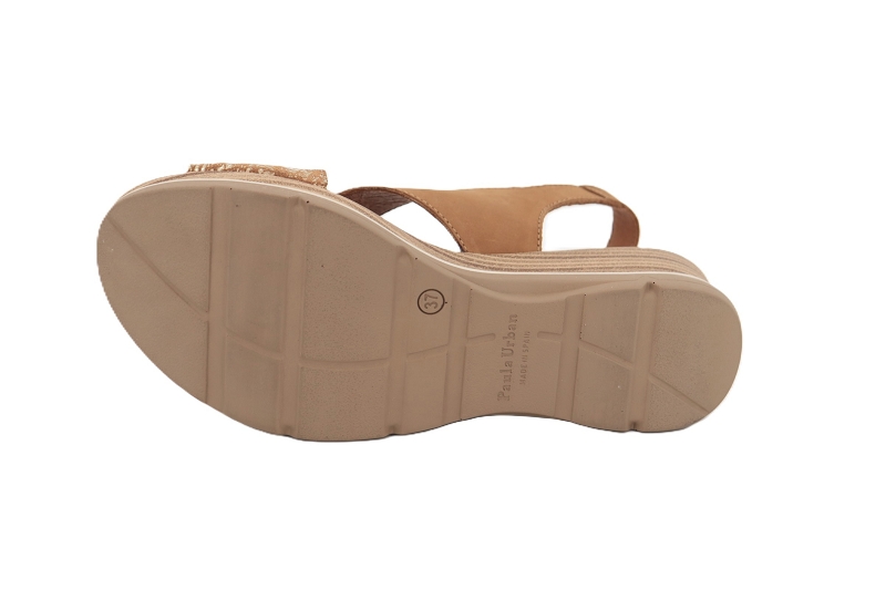 Paula urban sandales nu pieds celia marron1029602_5