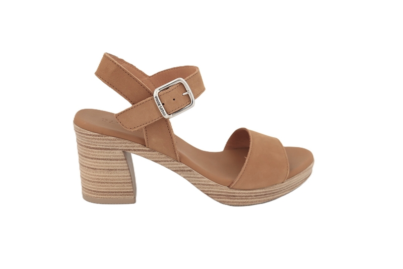 Paula urban sandales nu pieds city marron