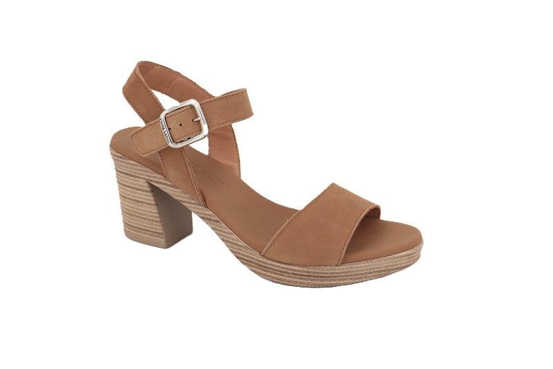 Paula urban sandales nu pieds city marron1030001_2