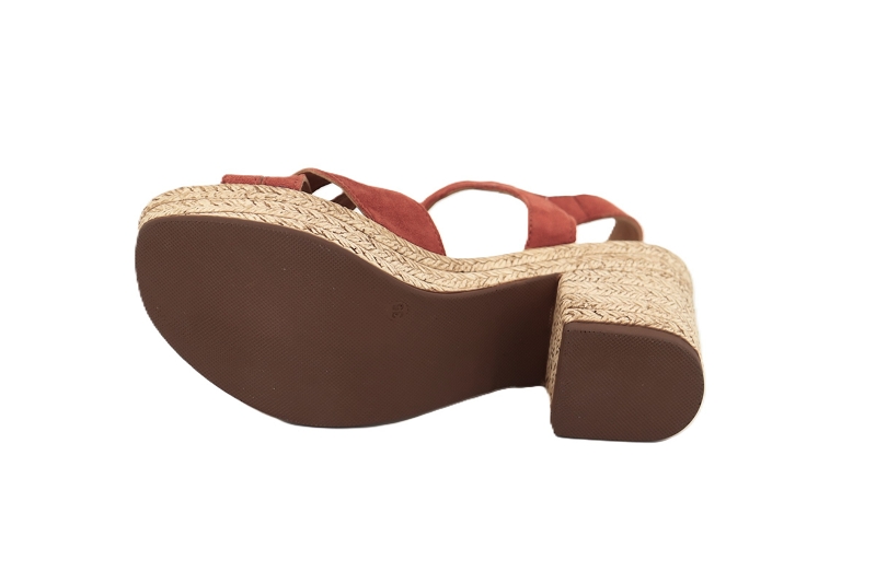 Aliwell sandales nu pieds palma marron1034901_5