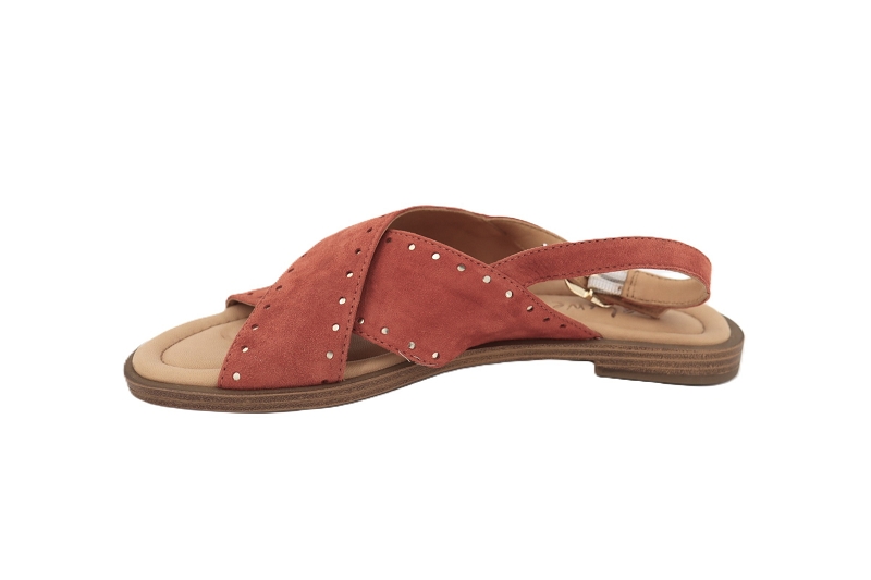 Aliwell sandales nu pieds sati marron1035101_3