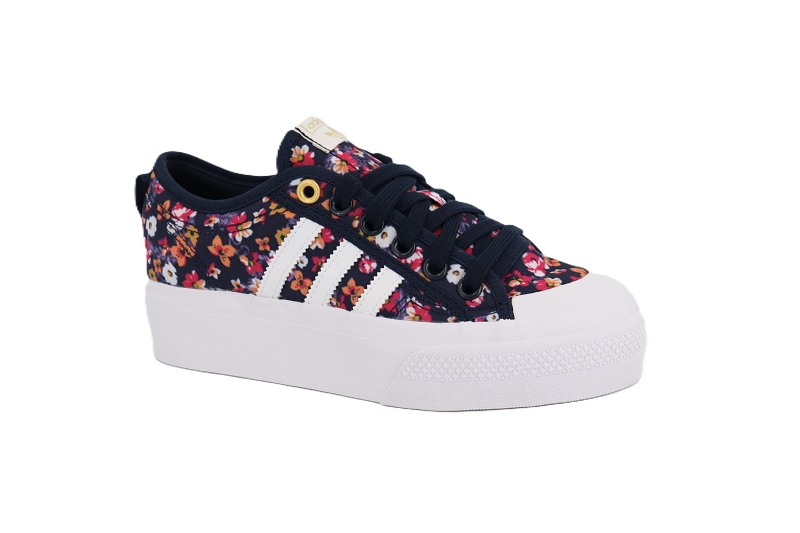Adidas baskets nizza platform bleu1043502_2