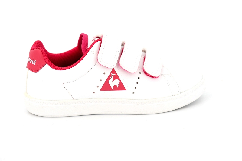 Le coq sportif enf baskets 1710134 courtone blanc