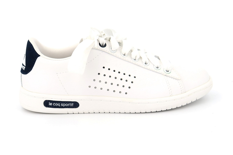 Le coq sportif baskets 1520720 arthur ashe lea satin blanc