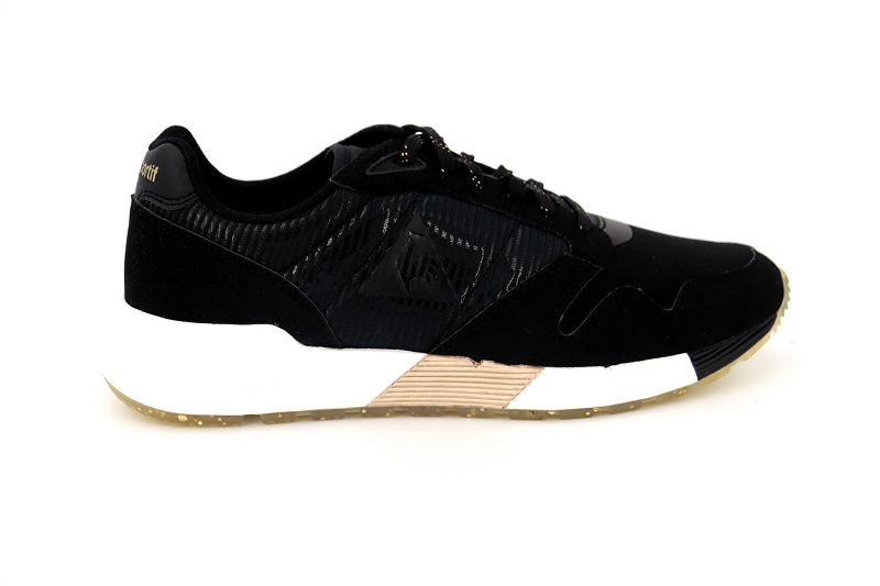Le coq sportif baskets 1720155 omega  striped sock noir