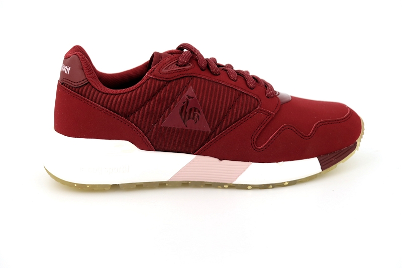 Le coq sportif baskets 1720156 omega striped sock rouge