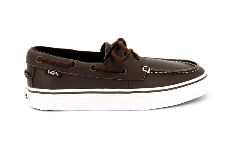 Vans bateaux zapato del barco marron