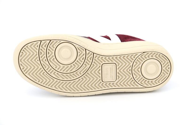 Veja baskets v12 pixel burgundy white bordeaux5024201_5