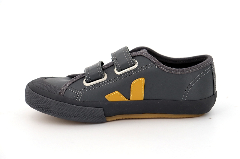 Veja  enf baskets guris leather velcro ref coloris5024401_3