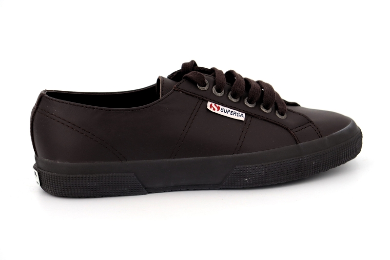 Superga baskets 2750 fglu full coffee marron