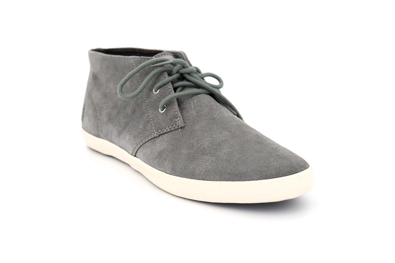 Fred perry baskets montantes b1058c byron mid suede gris5026701_2