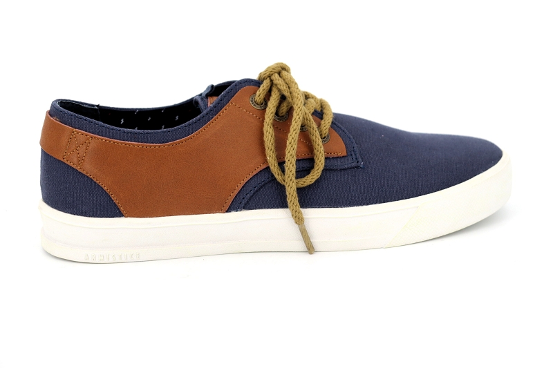 Armistice baskets border derby canvas bleu