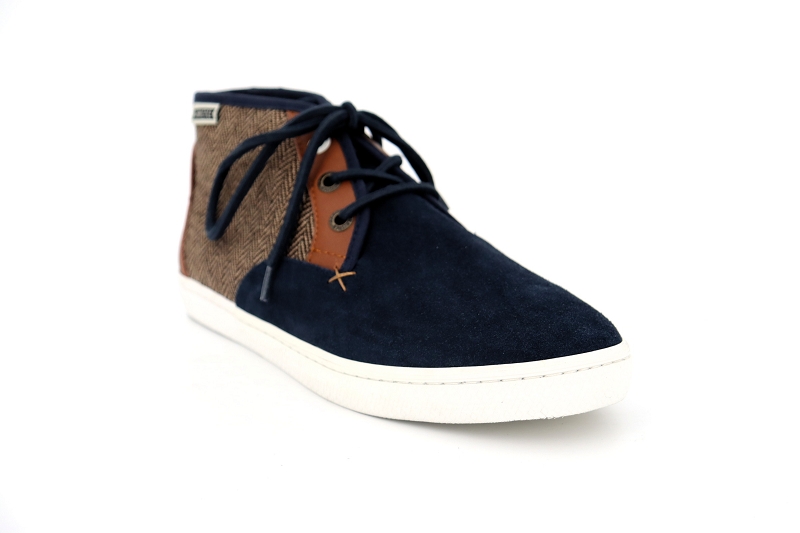 Armistice baskets montantes drone mid suede bleu5032201_2