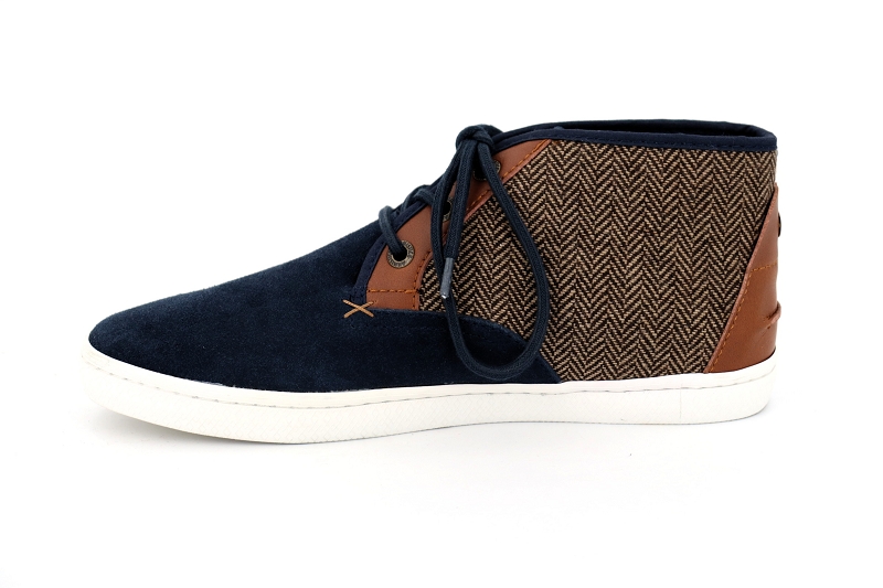 Armistice baskets montantes drone mid suede bleu5032201_3