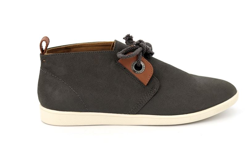 Armistice baskets montantes stone mid cut grey gris