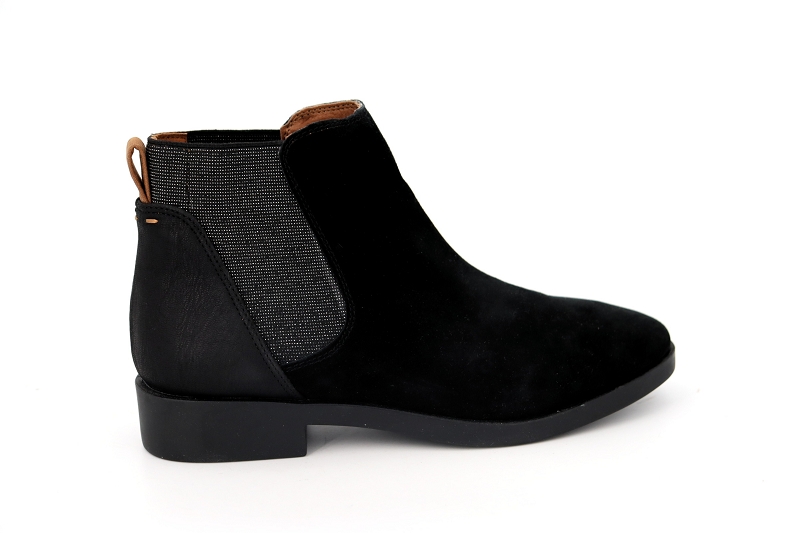 Armistice boots et bottines wookie chelsea black noir