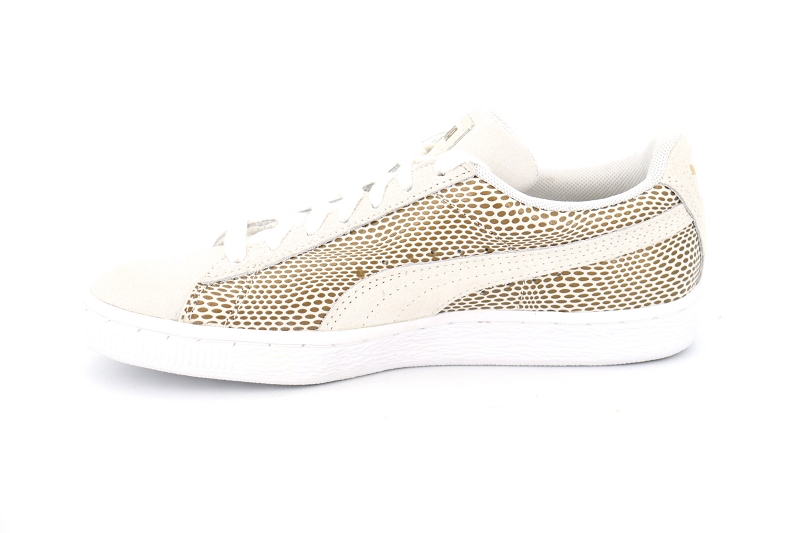 Puma baskets 361862 suede gold blanc5038401_3