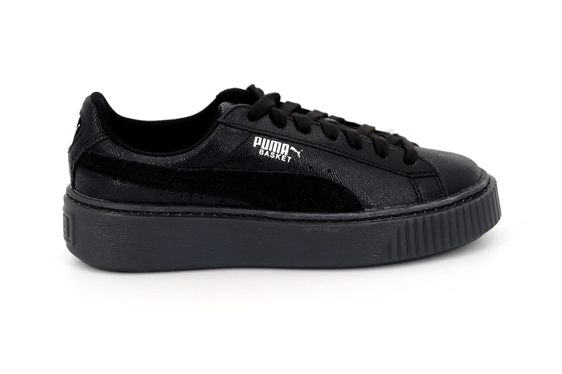 Puma baskets 364587 platform mono noir