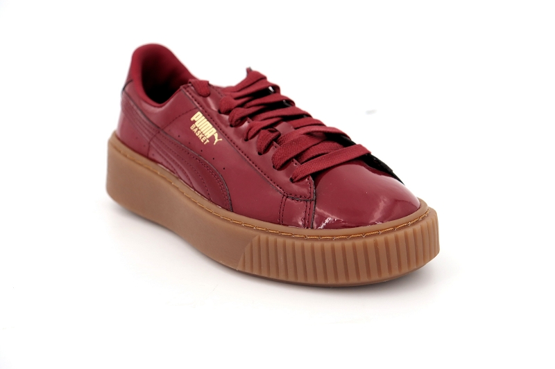 Puma baskets 363314 platform patent bordeaux5040801_2