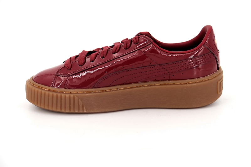 Puma baskets 363314 platform patent bordeaux5040801_3