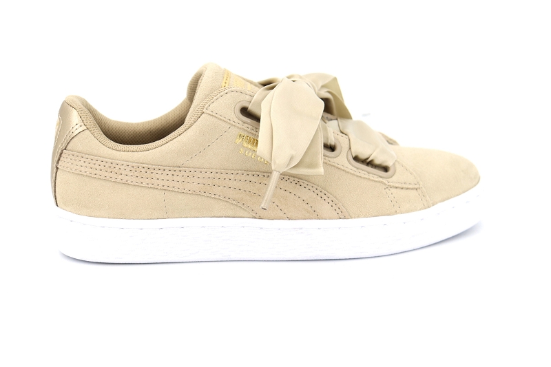 Puma baskets 364083 heart safari beige